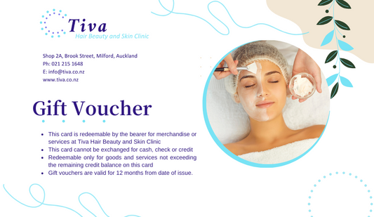 Tiva Hair Beauty and Skin Clinic Gift Voucher